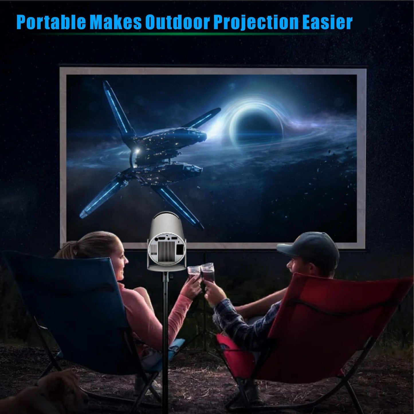 Projecteur portable HY300pro