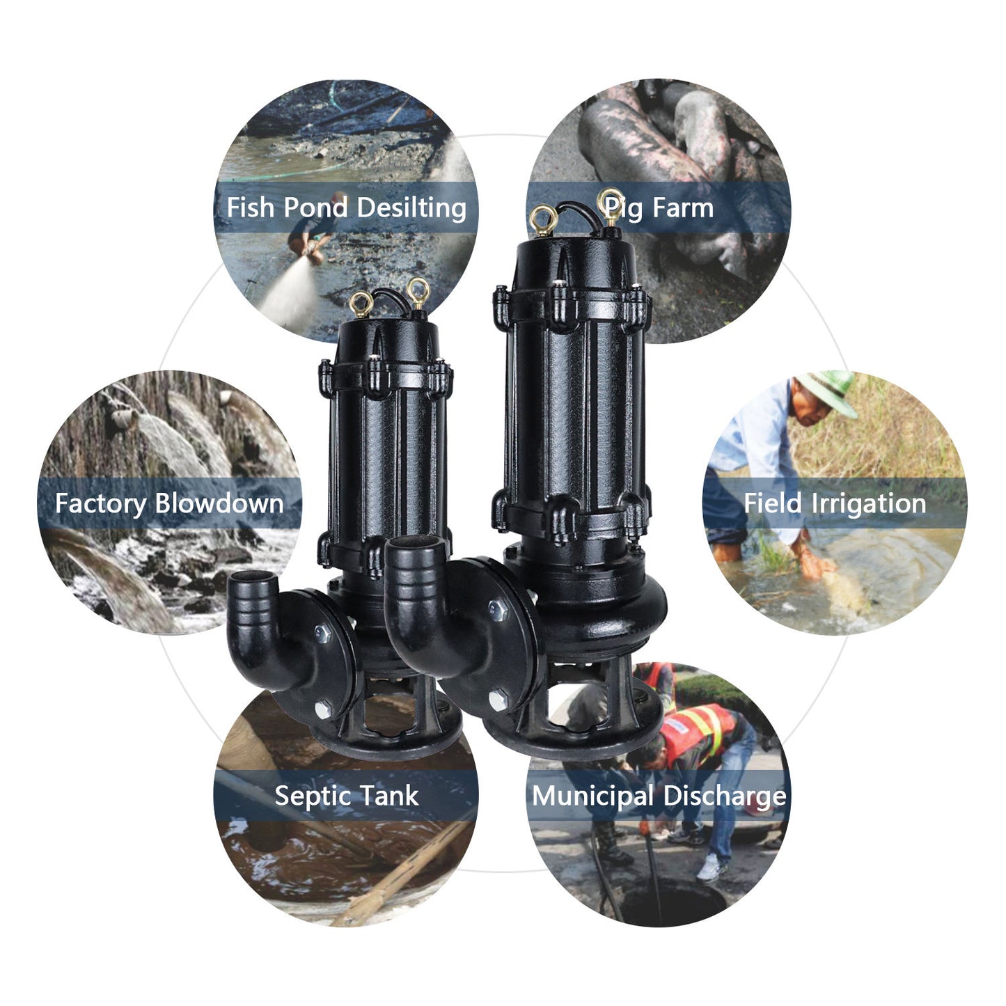 Pompes de drainage submersibles