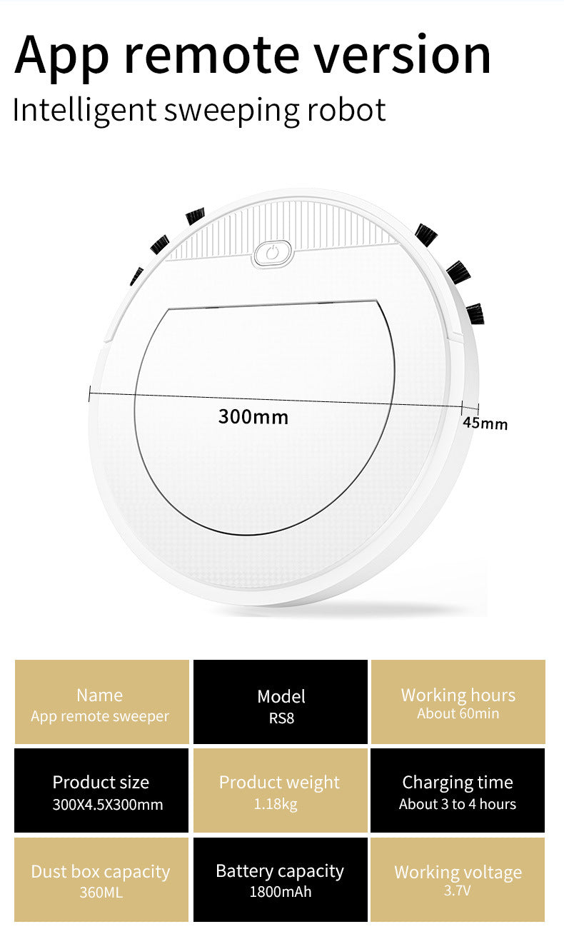 Robot nettoyeur bluetooth APP