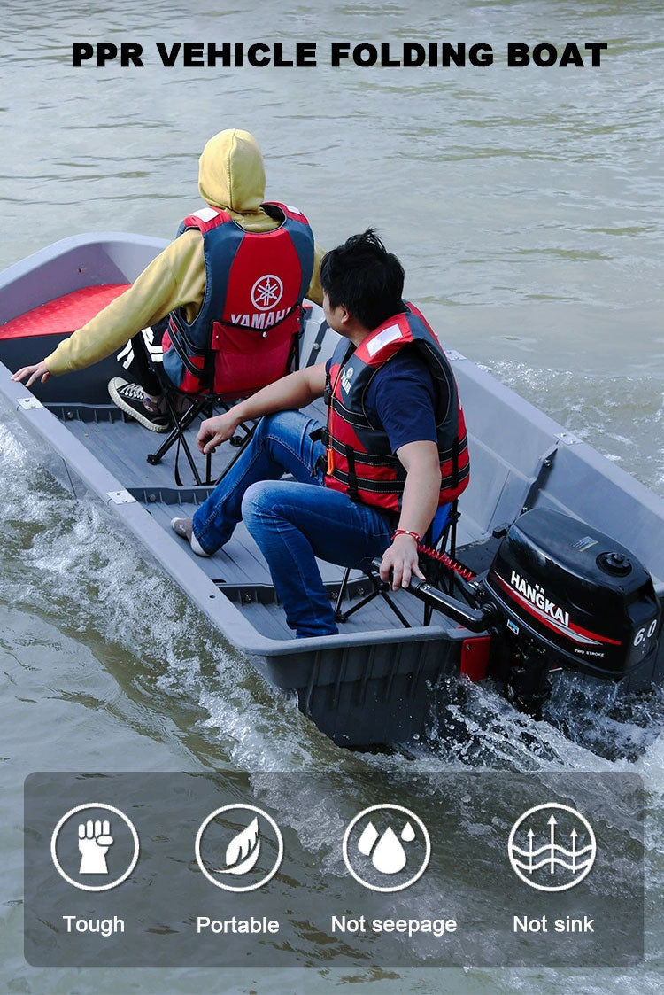 Bateau de pêche pliant